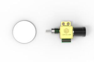 OmniSensing compact laser vibrometer mounted on optical bench